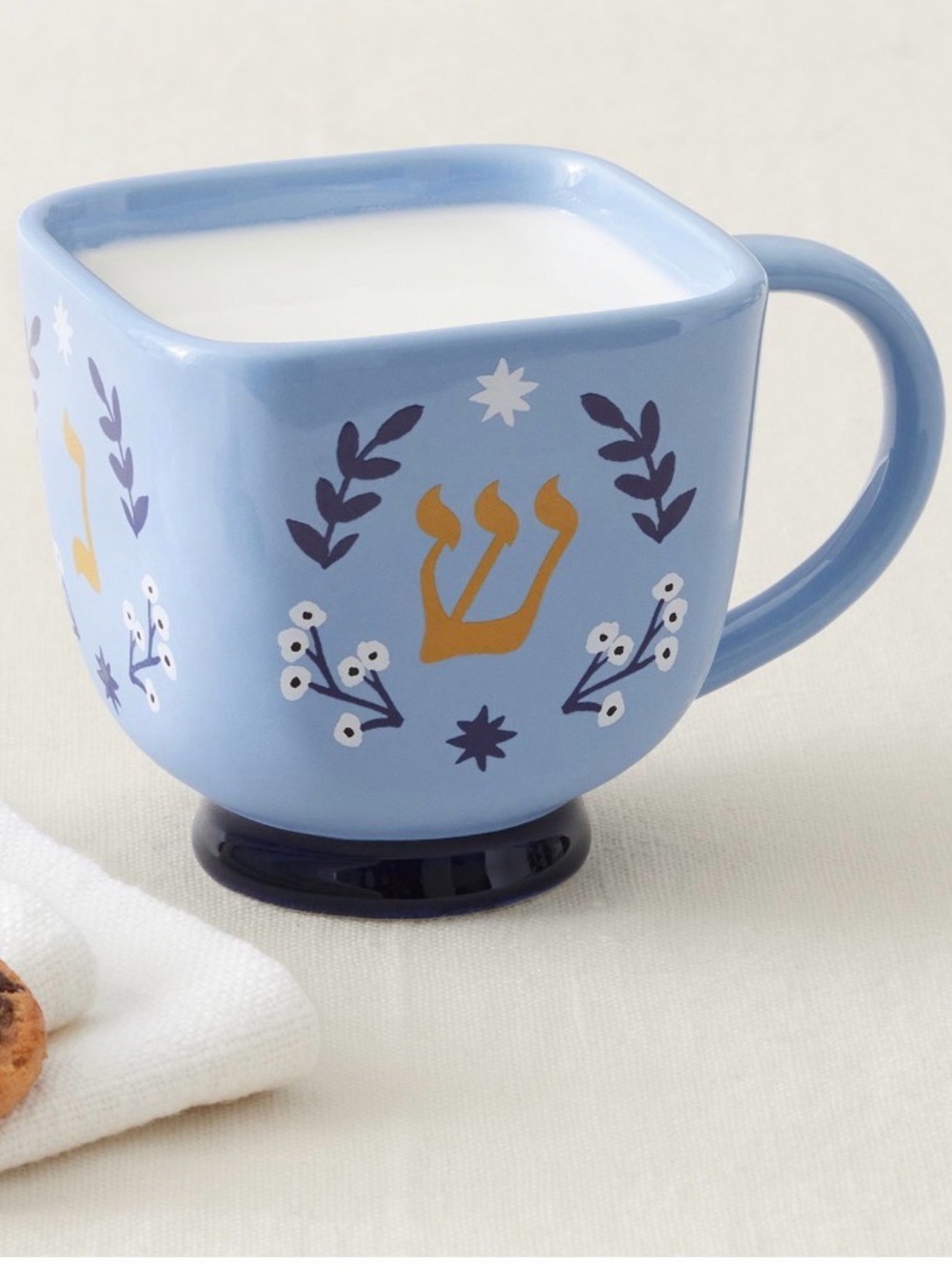 Pottery Barn Kids Hanukkah Ceramic Mug